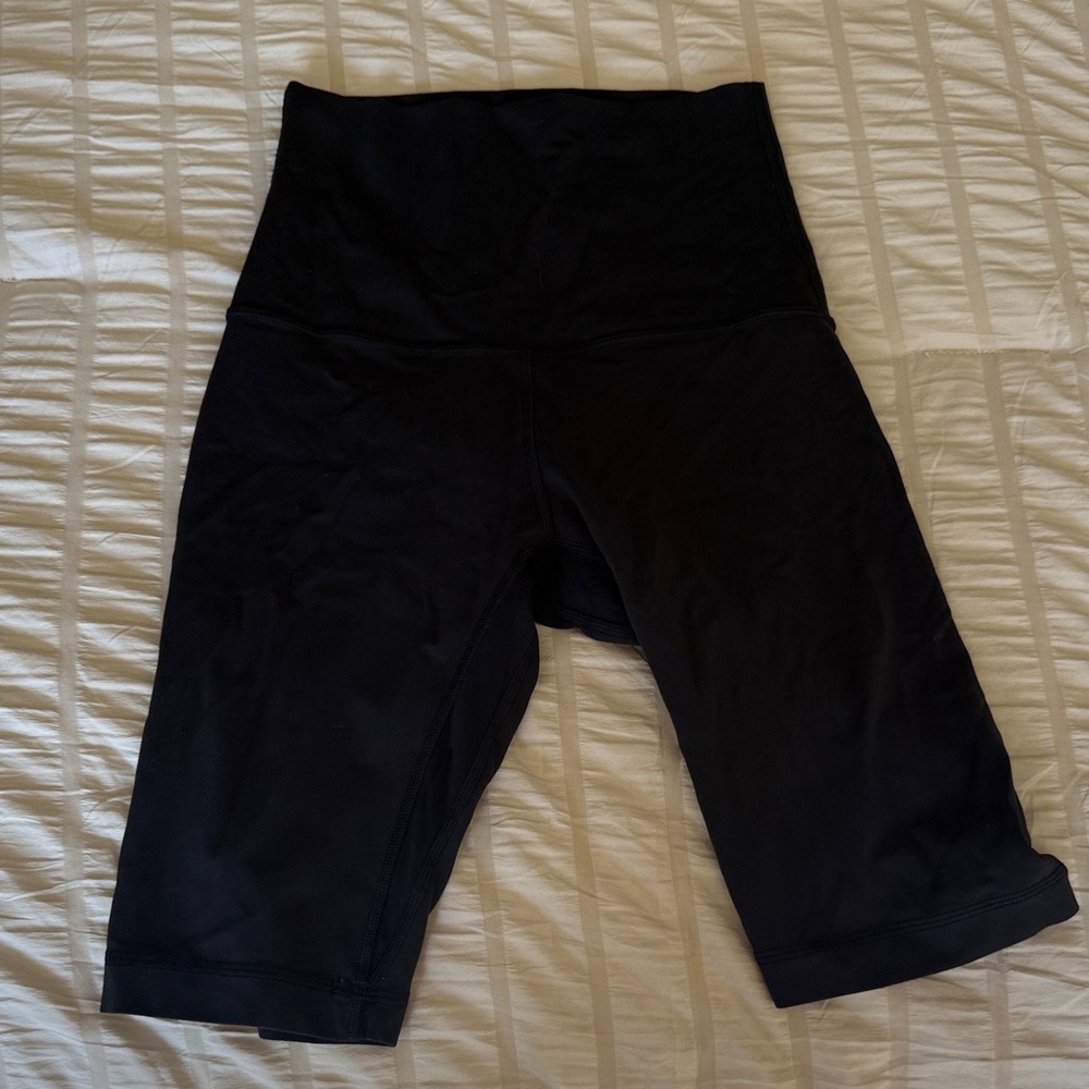 lululemon athletica Black High-Rise Bike Shorts